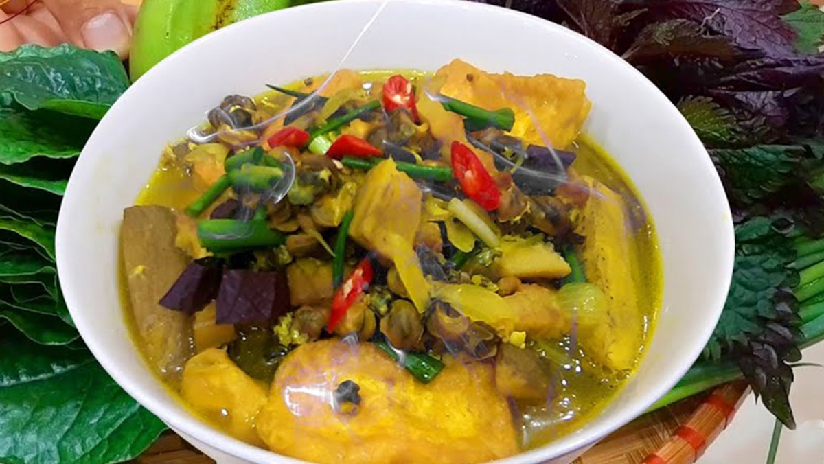 Thử ngay món ốc om chuối đậu dân dã đặc sản Hà Nội (Nguồn: dienmayxanh)