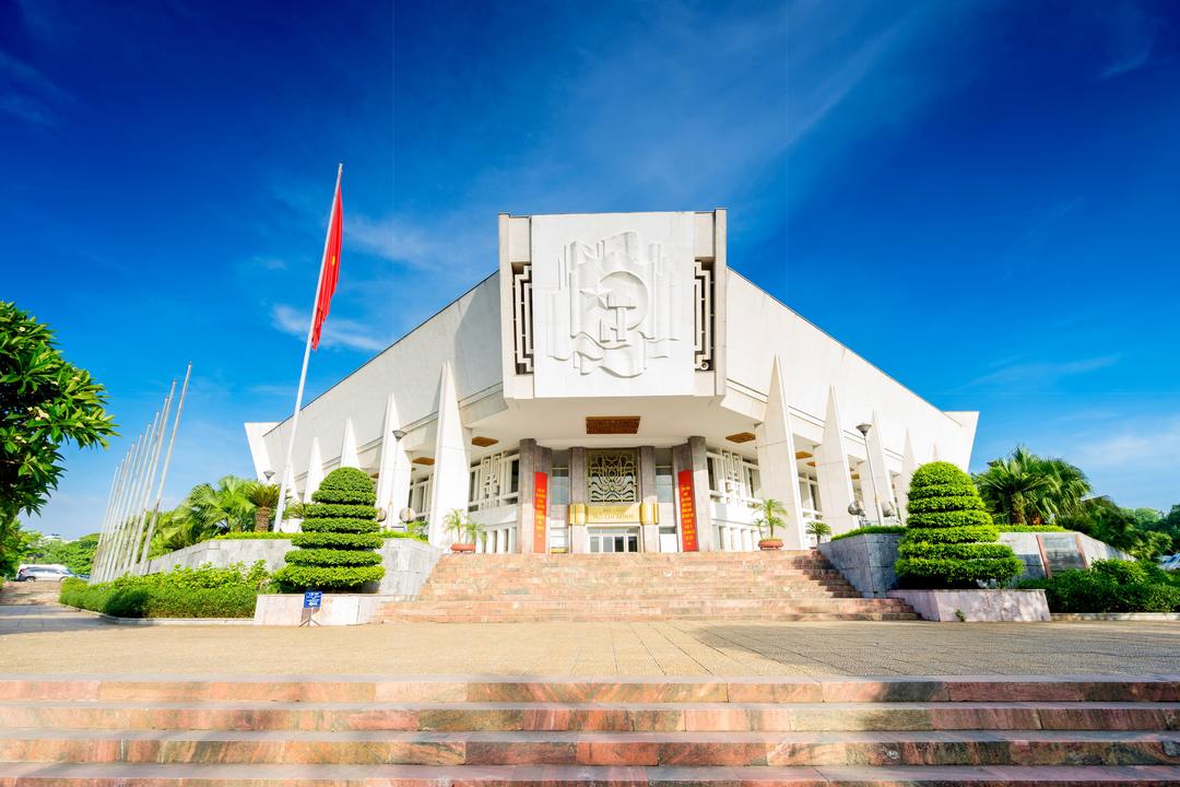 The Ho Chi Minh Museum tells the story of his revolutionary path and life (Source: VinWonders)