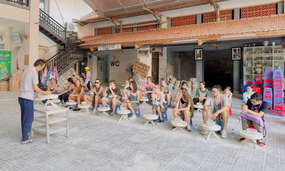 Bat Trang Pottery Village