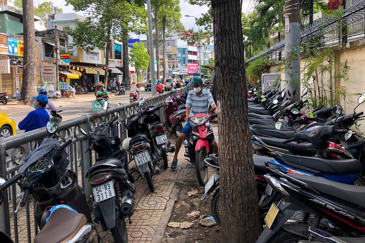 Một số bãi gửi xe gần Lăng Bác